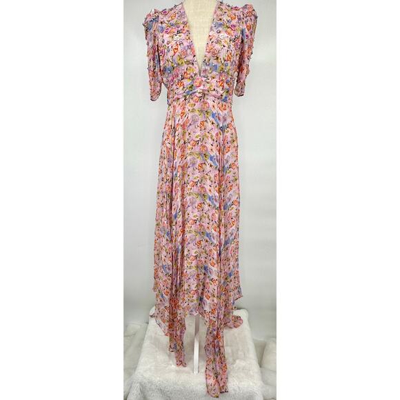 LoveShackFancy Empire Waist Akira Dress (D1434-1132) Size 4 - Picture 4 of 14